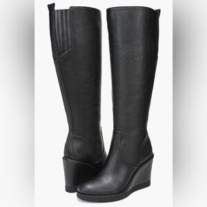 Zodiac Iggy Wedge Knee High Boot Size 10 New